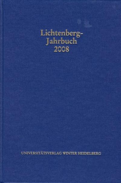 Lichtenberg-Jahrbuch 2008