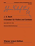 6 Sonaten: Nach den Abschriften. Band 2. BWV 1017 - 1019. Violine und Cembalo (Klavier). (Wiener Urtext Edition, Band 2)