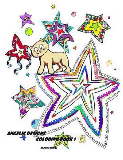 ANGELIC DESIGNS - coloring book 1