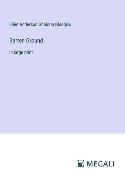 Barren Ground