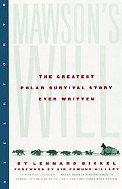 Mawson’s Will