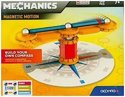 Geomag 00770 - Mechanics Magnetic motion 35 Teile, Konstruktionsspielzeug, mehrfarbig