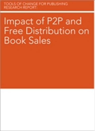 Impact of P2P and Free Distribution on Book Sales