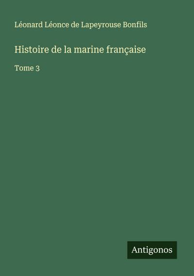 Histoire de la marine française