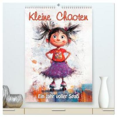 Kleine Chaoten (hochwertiger Premium Wandkalender 2026 DIN A2 hoch), Kunstdruck in Hochglanz