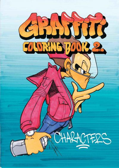 Graffiti Coloring Book 2