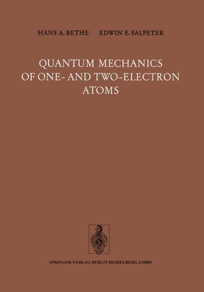 Quantum Mechanics of One- and Two-Electron Atoms