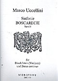 Sinfonie boscarecie op.8 Band 1 (Nr.1-19)für  1-3 Blockflöten (Violinen) und Bc