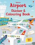 Usborne Airport Sticker & Colouring Book