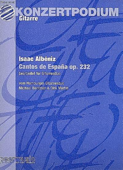 Cantos de Espana op.232für 2 Gitarren