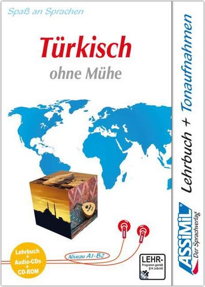 Assimil Türkisch ohne Mühe, Lehrbuch, 4 Audio-CDs u. 1 CD-ROM