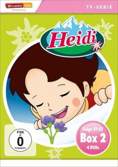 Heidi (TV-Serie, Classic). Tl-Box.2, 4 DVDs