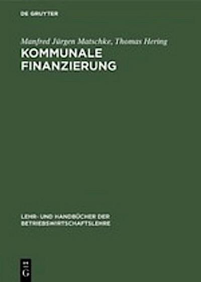 Kommunale Finanzierung