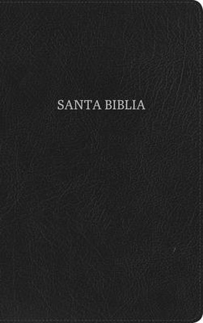 Rvr 1960 Biblia Ultrafina, Negro Piel Fabricada Con Índice