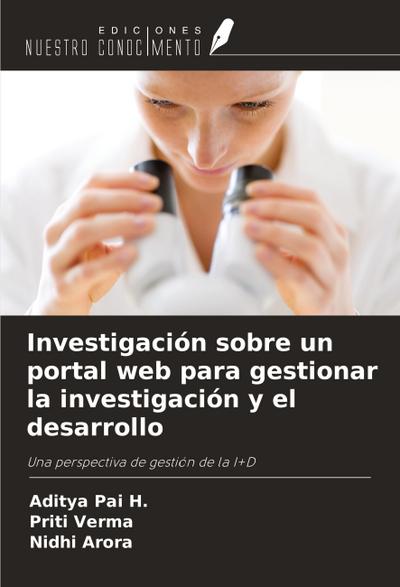 Investigación sobre un portal web para gestionar la investigación y el desarrollo