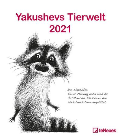 Yakushevs Tierwelt 2021 Broschürenkal.