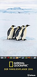 National Geographic Der Familienplaner/Familienterminkalender/ Familienplaner 2016 23 x 48 cm
