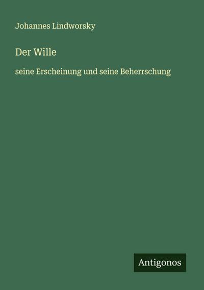 Der Wille