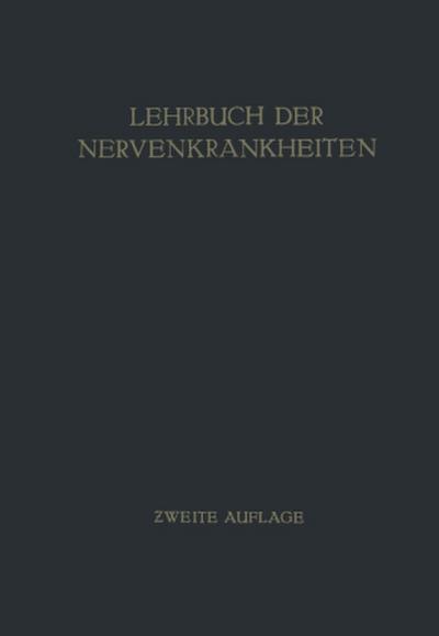 Lehrbuch der Nervenkrankheiten