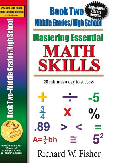Mastering Essential Math Skills, Book 2, Middle Grades/High School