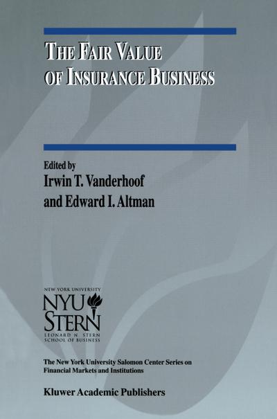 The Fair Value of Insurance Business