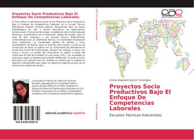 Proyectos Socio Productivos Bajo El Enfoque De Competencias Laborales