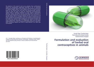 Formulation and evaluation of herbal oral contraceptives in animals