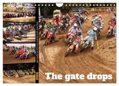 The gate drops - get ready for the race and do your your best (Wandkalender 2026 DIN A4 quer), CALVENDO Monatskalender