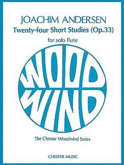 24 Short Studies (Op. 33): For Flute Solo