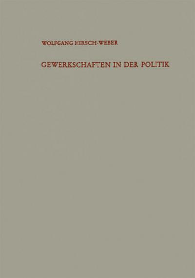 Gewerkschaften in der Politik