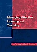 Managing Effective Learning and Teaching