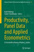 Productivity, Panel Data and Applied Econometrics