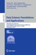 Data Science: Foundations and Applications