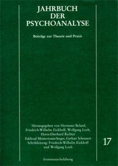 Jahrbuch der Psychoanalyse / Band 17