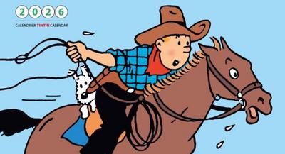 Tim & Struppi Tischkalender 2026