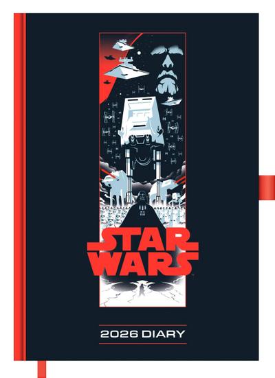 STARWARS - Buchkalender im Format 14,8 x 21