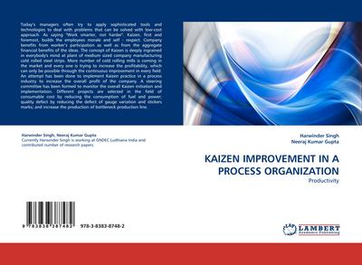 KAIZEN IMPROVEMENT IN A PROCESS ORGANIZATION