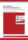 Uncertainty in Mechanical Engineering II