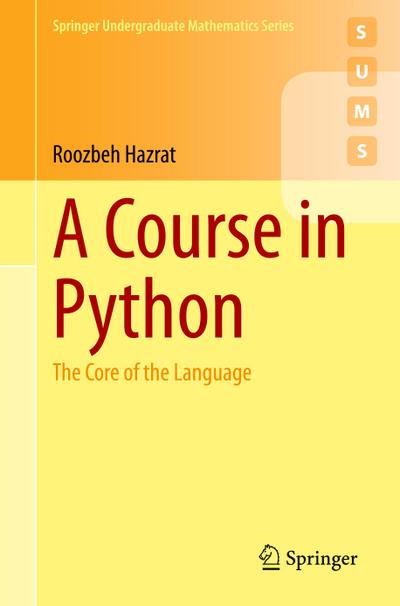 A Course in Python