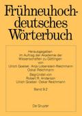 Frühneuhochdeutsches Wörterbuch. Band 9.2