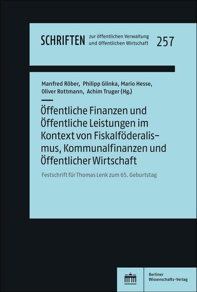 Öffentliche Finanzen und Öffentliche Leistungen im Kontext v
