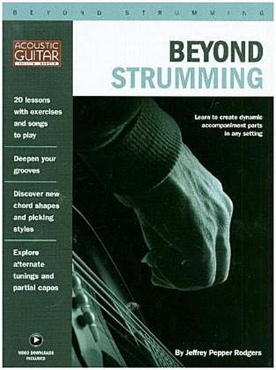 Beyond Strumming - Acoustic Guitar Private Lessons Series (Book/Online Media)