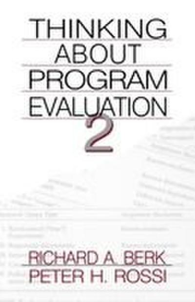 Thinking about Program Evaluation