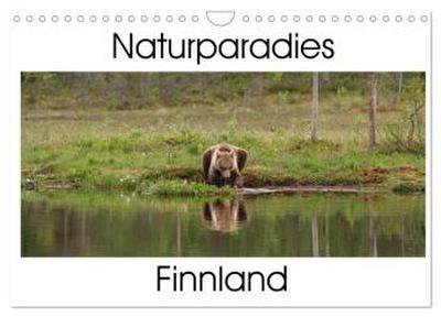 Naturparadies Finnland (Wandkalender 2026 DIN A4 quer), CALVENDO Monatskalender