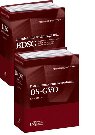 Datenschutz-Grundverordnung (DS-GVO)/ Bundesdatenschutzgesetz (BDSG) - Einzelbezug, 2 Teile