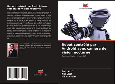 Robot contrôlé par Android avec caméra de vision nocturne