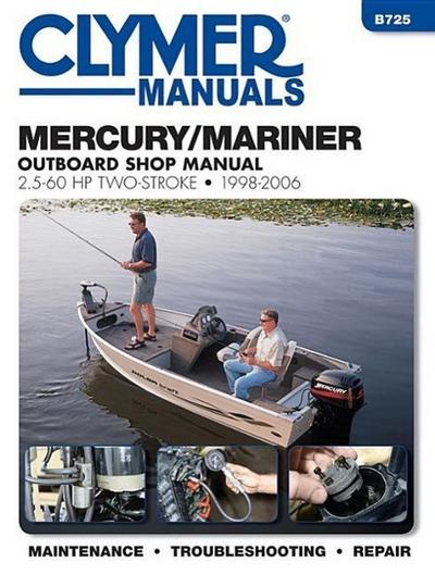 Clymer Mercury/Mariner 2.5-60 Hp 2-Stroke Outboard