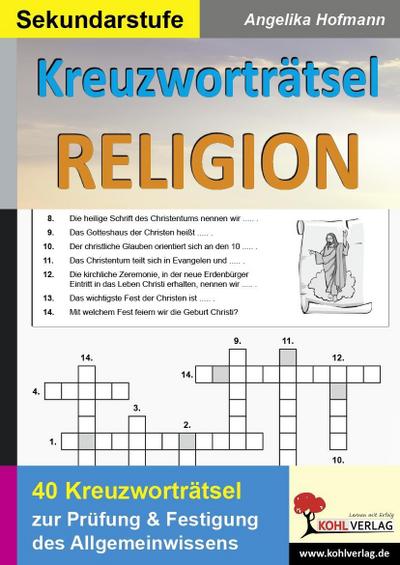 Kreuzworträtsel Religion