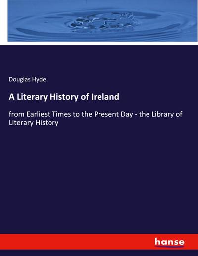 A Literary History of Ireland
