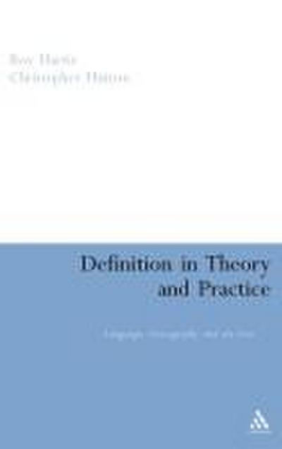 Definition in Theory and Practice